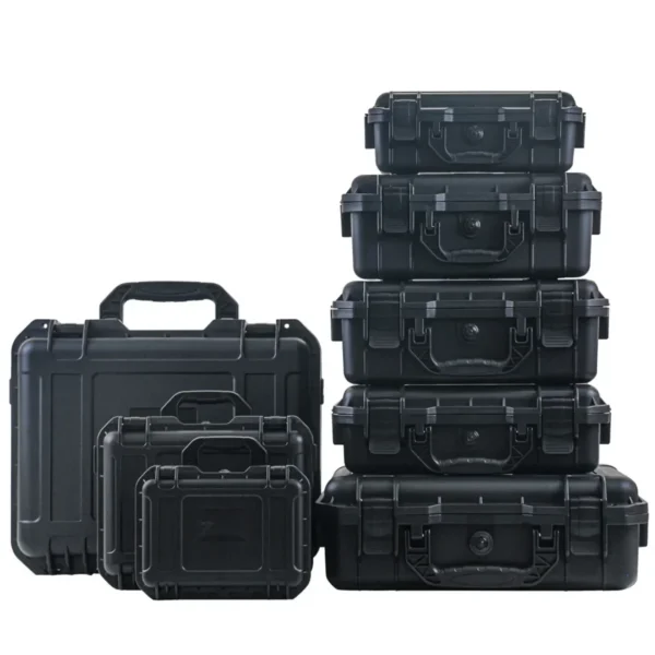 1pc Waterproof Hard Carry Case Bag Tool Case With Pre-cut Sponge Storage Box Safety Protector Organizer Hardware Toolbox - Image 4