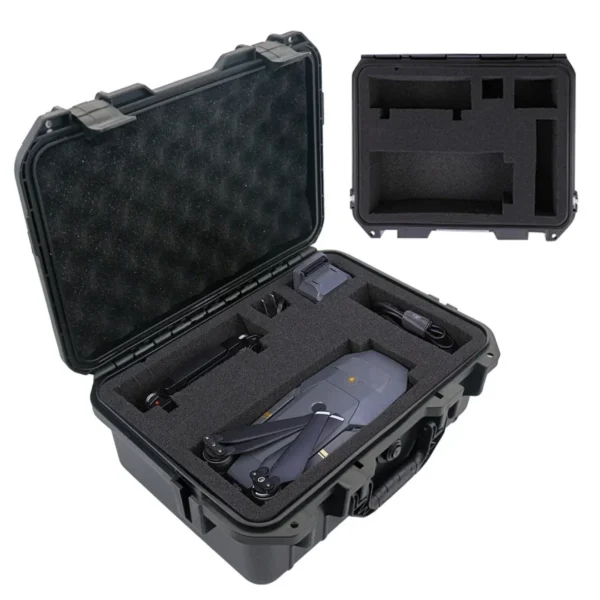 1pc Waterproof Hard Carry Case Bag Tool Case With Pre-cut Sponge Storage Box Safety Protector Organizer Hardware Toolbox - Image 2