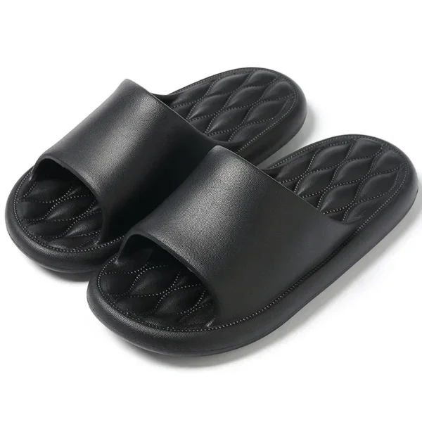 Youpin Xiaomi Plus-Size Slippers Fashion Non-slip EVA Bathroom Slides Sandals Summer Indoor Soft Sole Thick Platform Men Women - Image 6