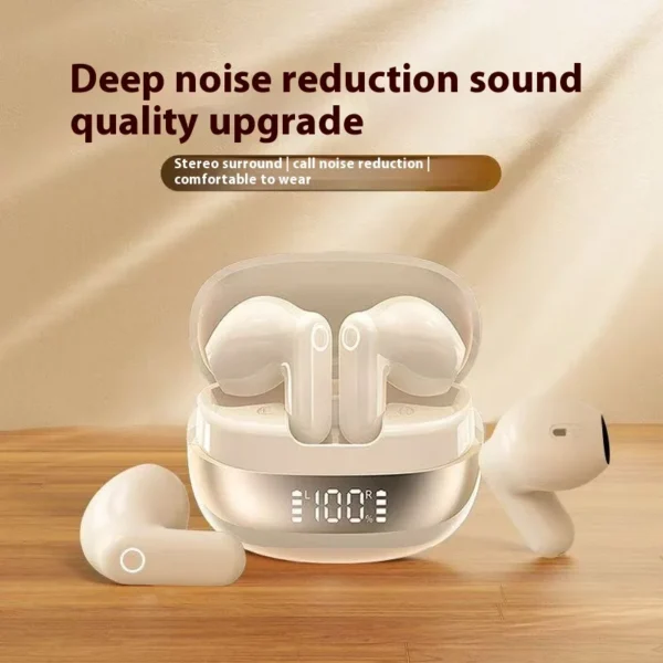 Original XIAOMI M212 Wireless Headphones Bluetooth Headset Charging Earbuds Noise Reduction Earphones Led Display Sport With Mic - Image 4