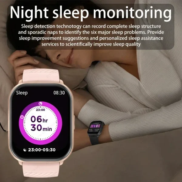 XIAOMI 2025 New AMOLED Smartwatch Men Bluetooth Call Fitness Tracker IP68 Waterproof Smart Watch for Men Women IOS Android - Image 6