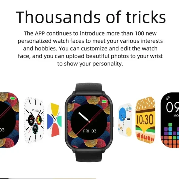 XIAOMI 2025 New AMOLED Smartwatch Men Bluetooth Call Fitness Tracker IP68 Waterproof Smart Watch for Men Women IOS Android - Image 5