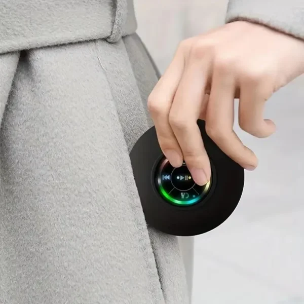 XIAOMI Portable Bluetooth Wireless Mini Speaker Waterproof Bluetooth Speaker LED Light with Suctio Bathroom Loudspeaker Box Home - Image 6