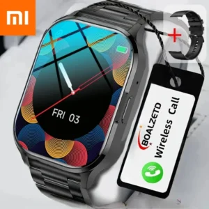 XIAOMI 2025 New AMOLED Smartwatch Men Bluetooth Call Fitness Tracker IP68 Waterproof Smart Watch for Men Women IOS Android