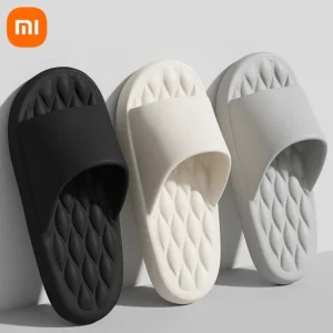 Youpin Xiaomi Plus-Size Slippers Fashion Non-slip EVA Bathroom Slides Sandals Summer Indoor Soft Sole Thick Platform Men Women