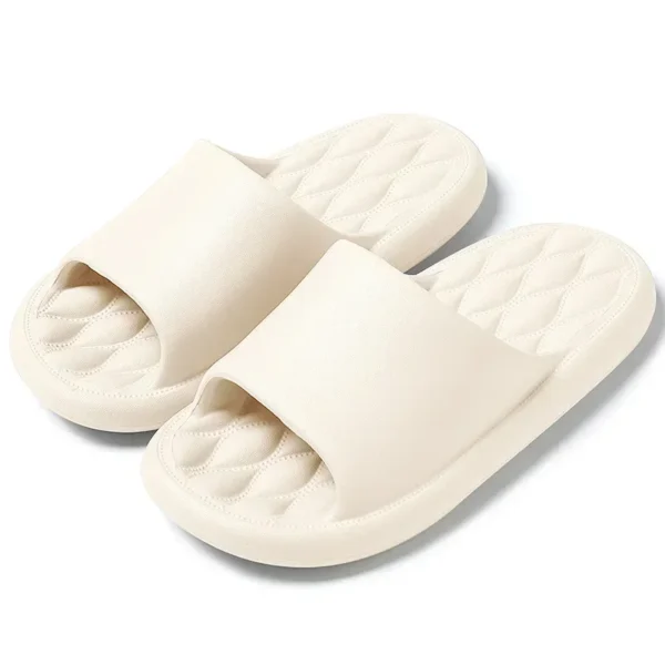 Youpin Xiaomi Plus-Size Slippers Fashion Non-slip EVA Bathroom Slides Sandals Summer Indoor Soft Sole Thick Platform Men Women - Image 5