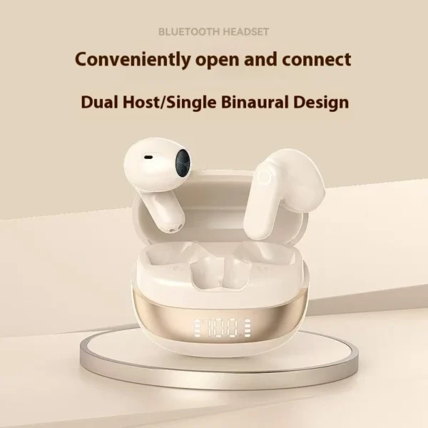Original XIAOMI M212 Wireless Headphones Bluetooth Headset Charging Earbuds Noise Reduction Earphones Led Display Sport With Mic - Image 3